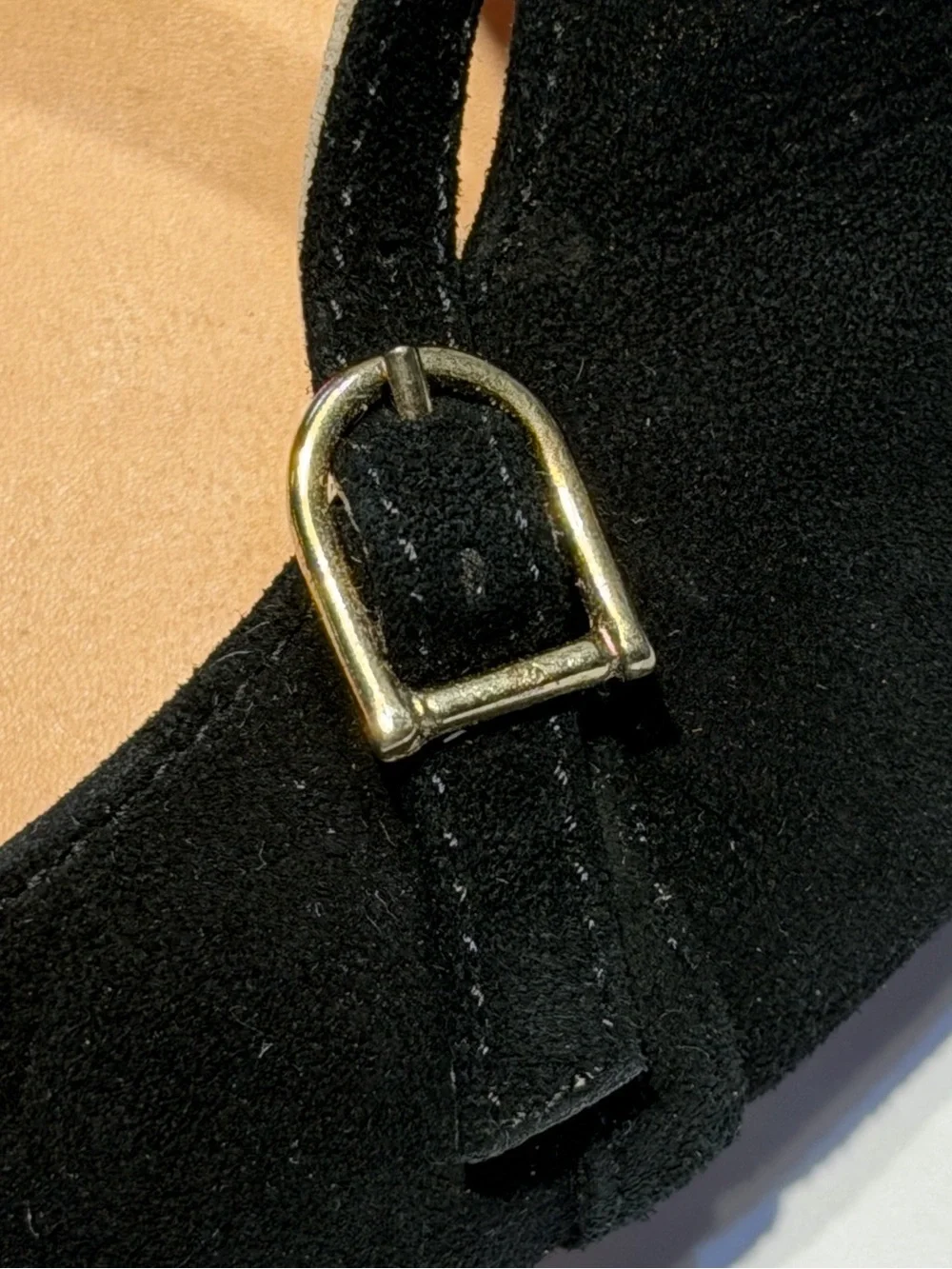 J. Crew Gwen Mary Jane Black Suede Ballet Flats Shoes Sz 9.5 Women’s